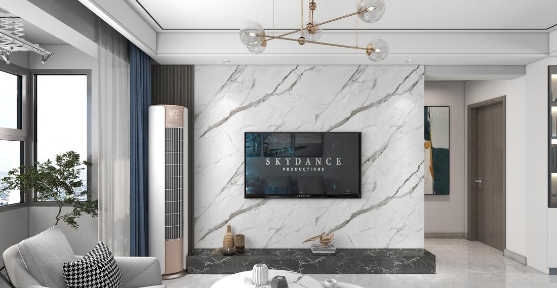 现代简约三居室设计-3