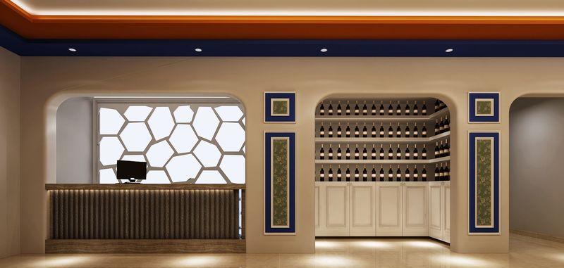 温馨轻欧式铁板烧餐厅设计-8