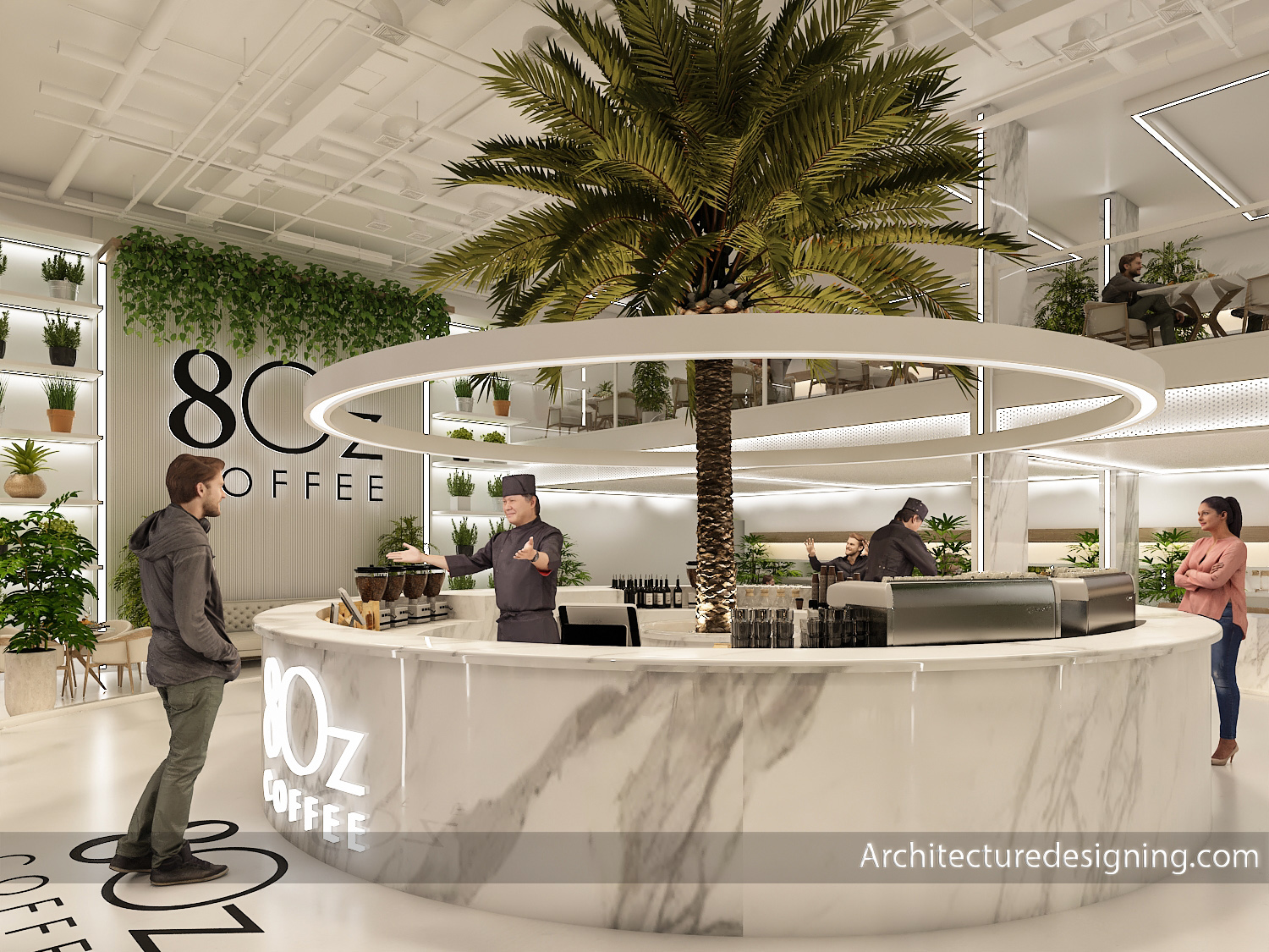 咖啡店室内设计丨印度-3