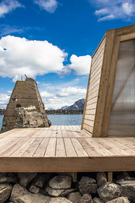 褶皱起伏的贝壳桑拿房丨日本丨隈研吾建筑事务所-141