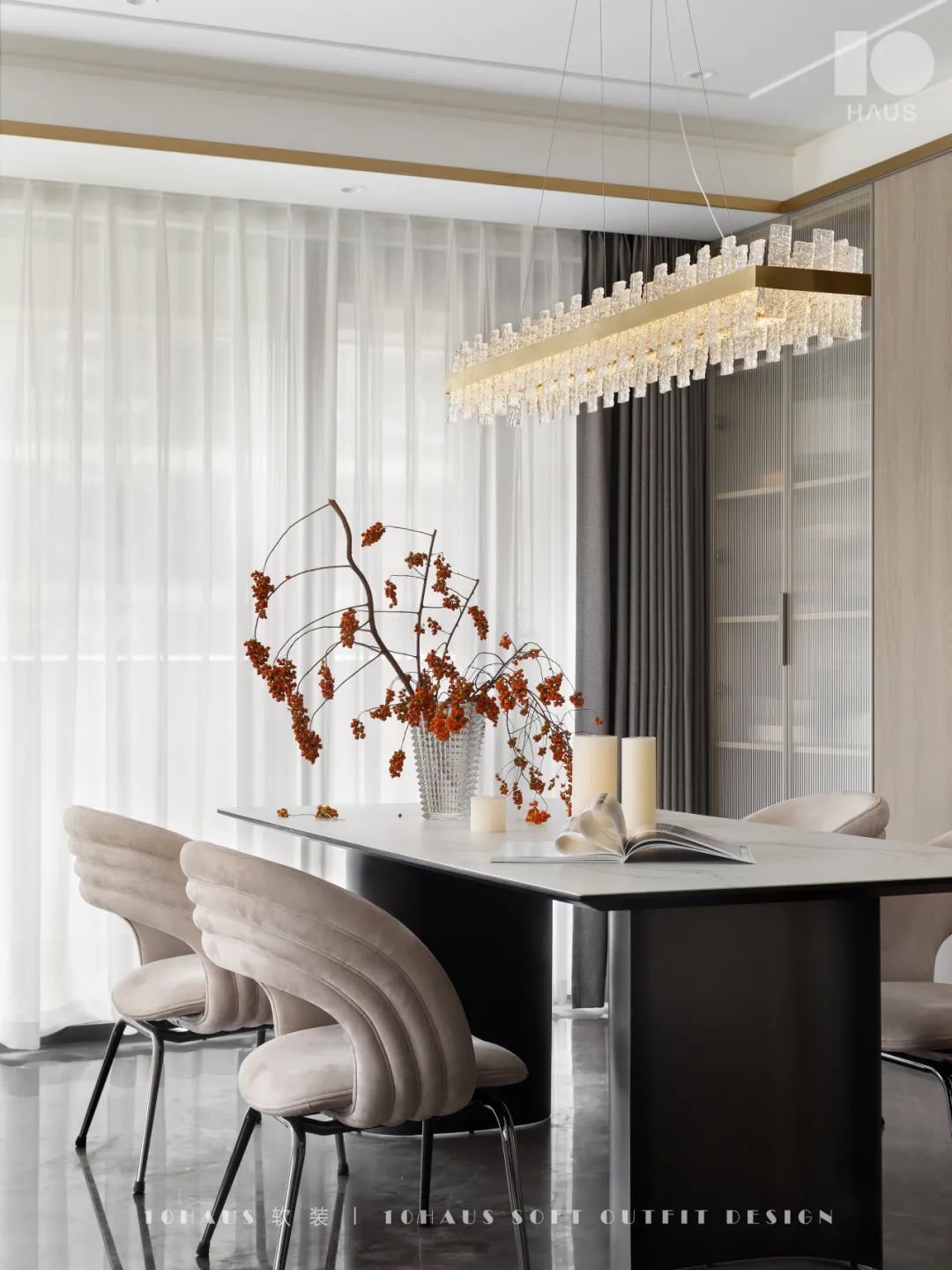 赤霞橙光 · 四川成都现代轻奢风住宅设计丨中国成都丨10HAUS-23