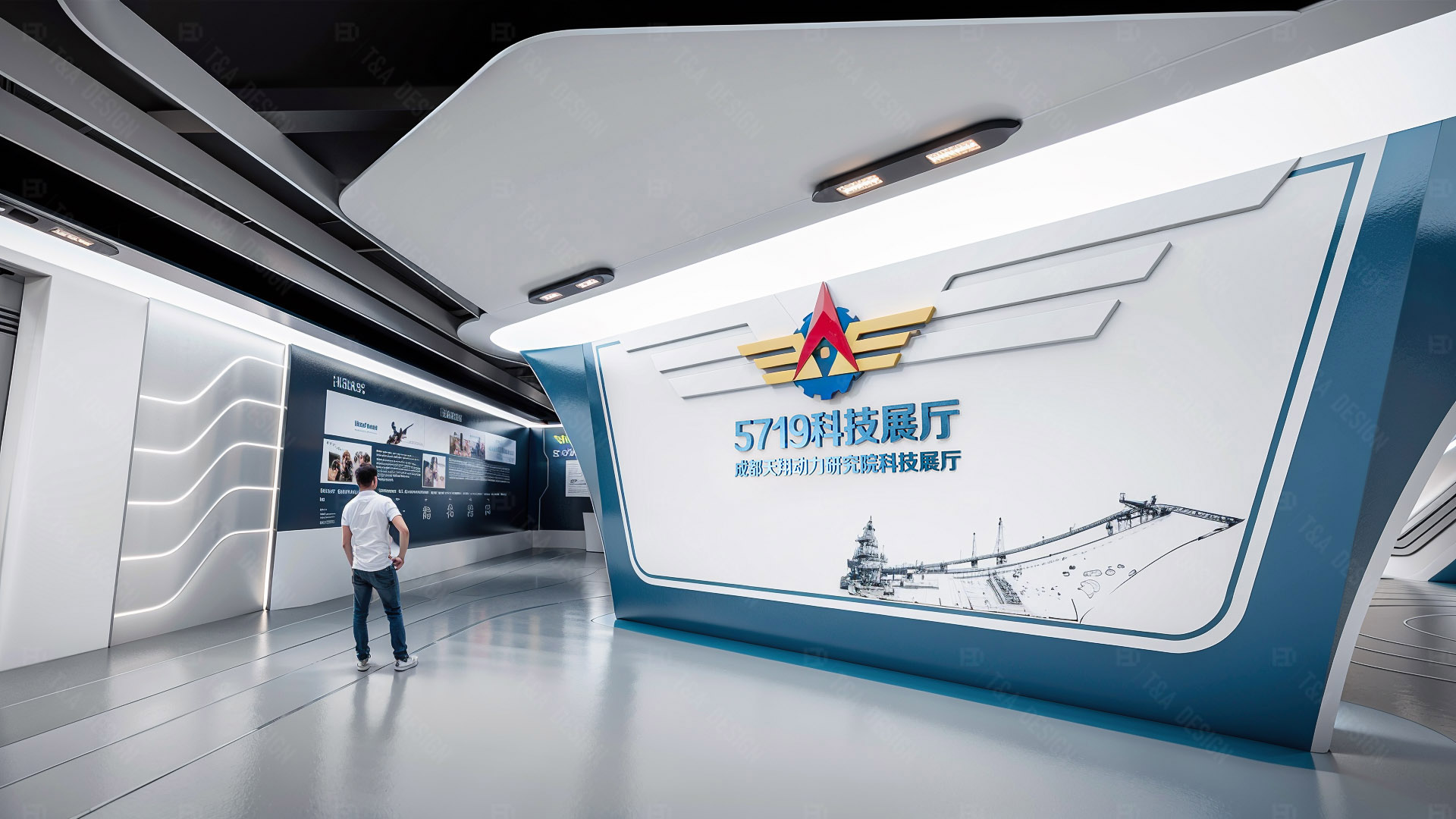 航天企业展厅-2