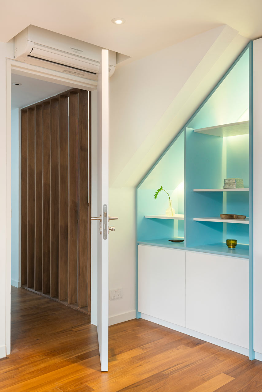 新加坡破旧框架屋变身为现代绿意住宅-25