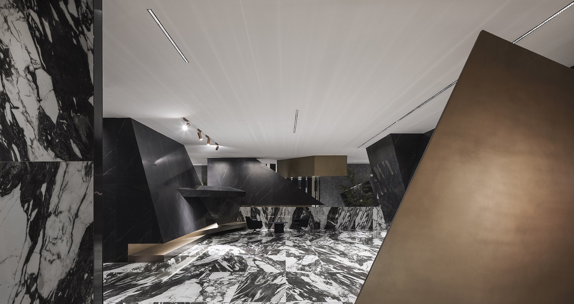 陶瓷瓷砖概念展示店的园林空间设计-28