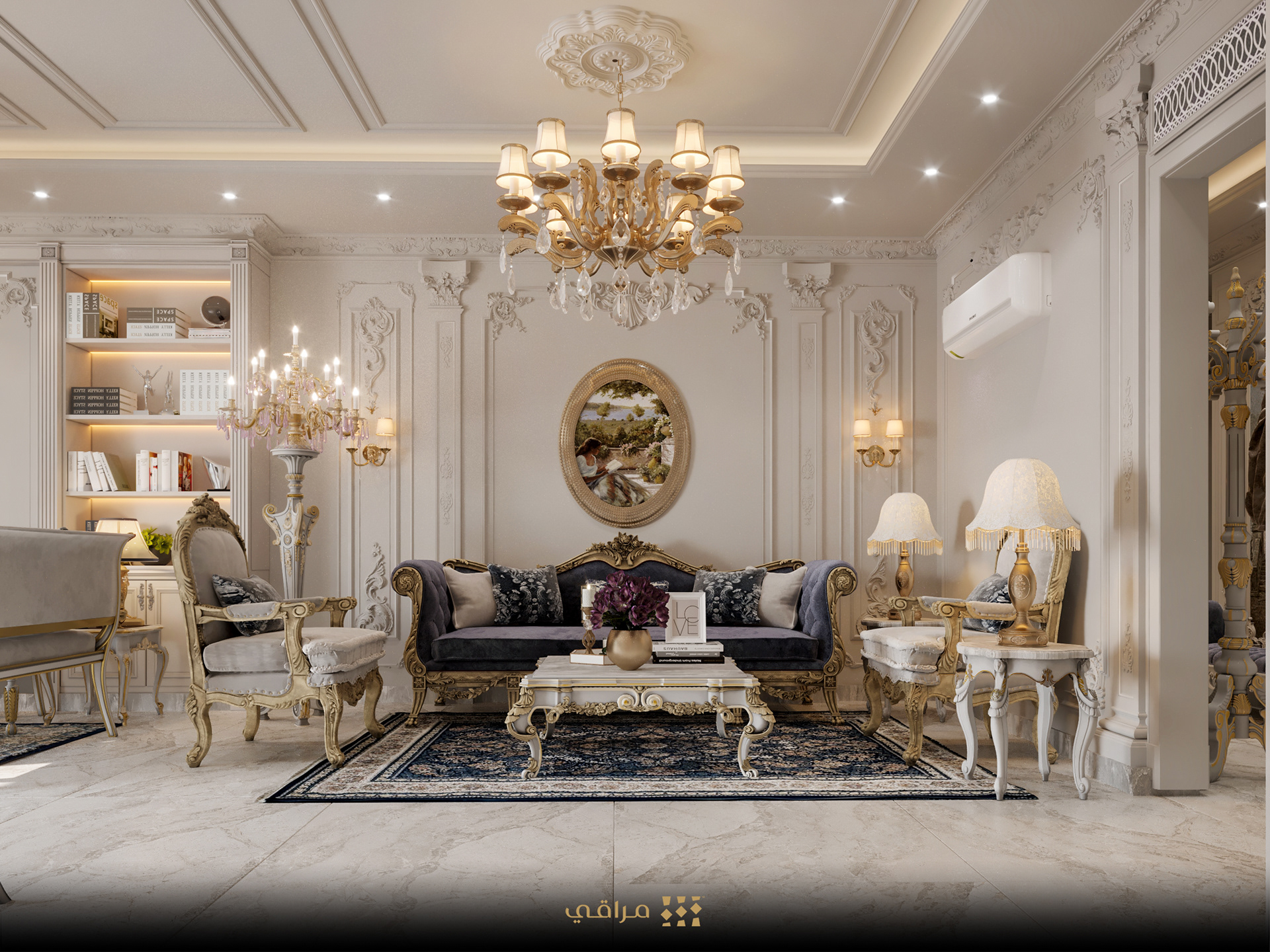 Reception,5th Settlement 接待处设计-10