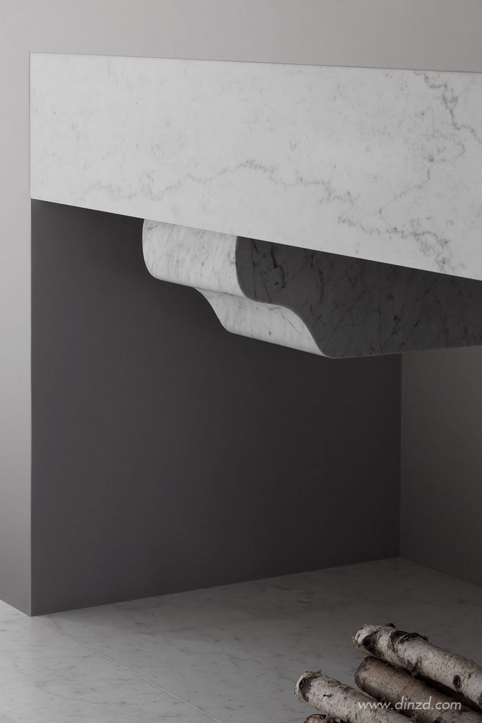 巴黎 19 世纪公寓的极简诗意空间-32