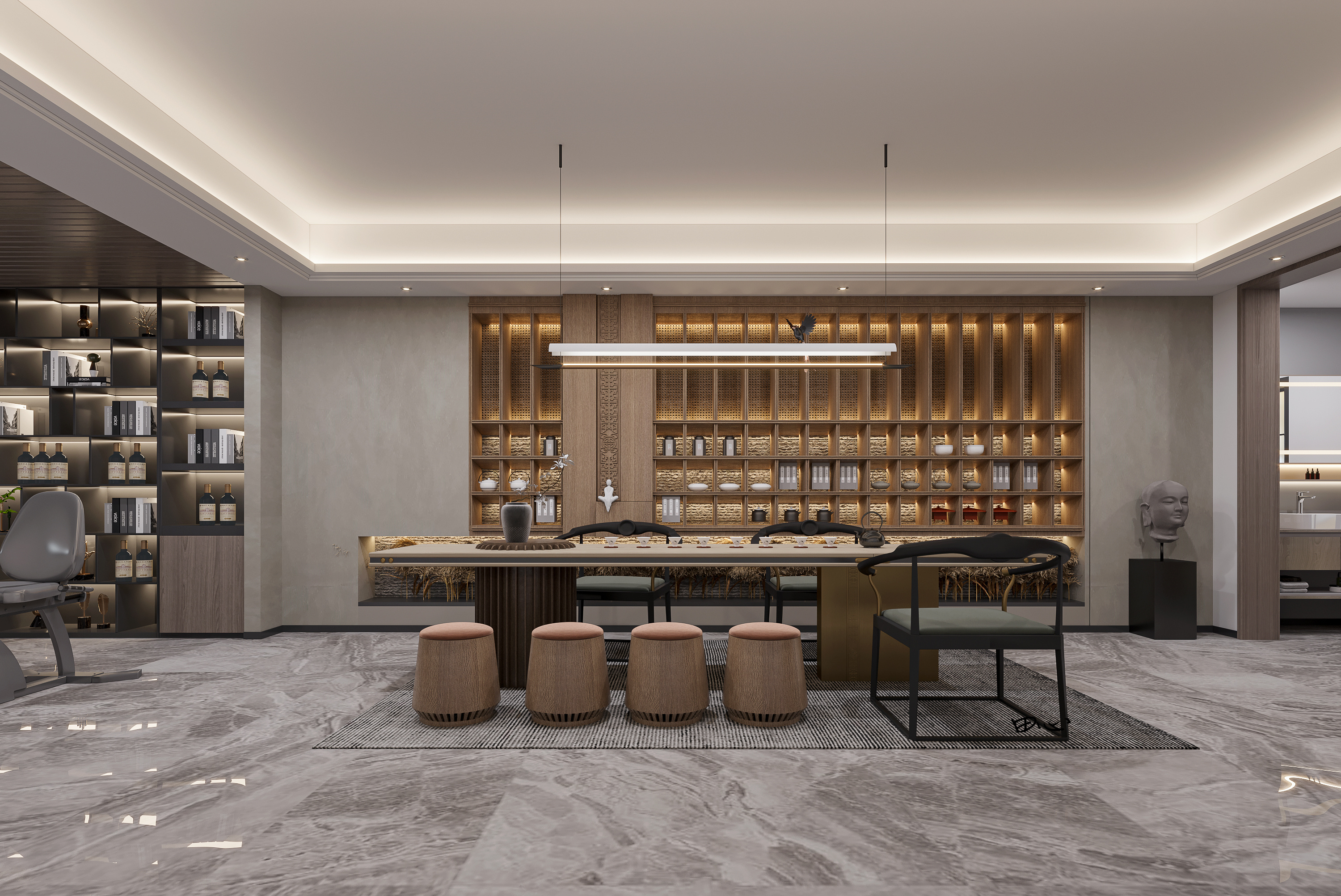 宁静禅意空间设计-5