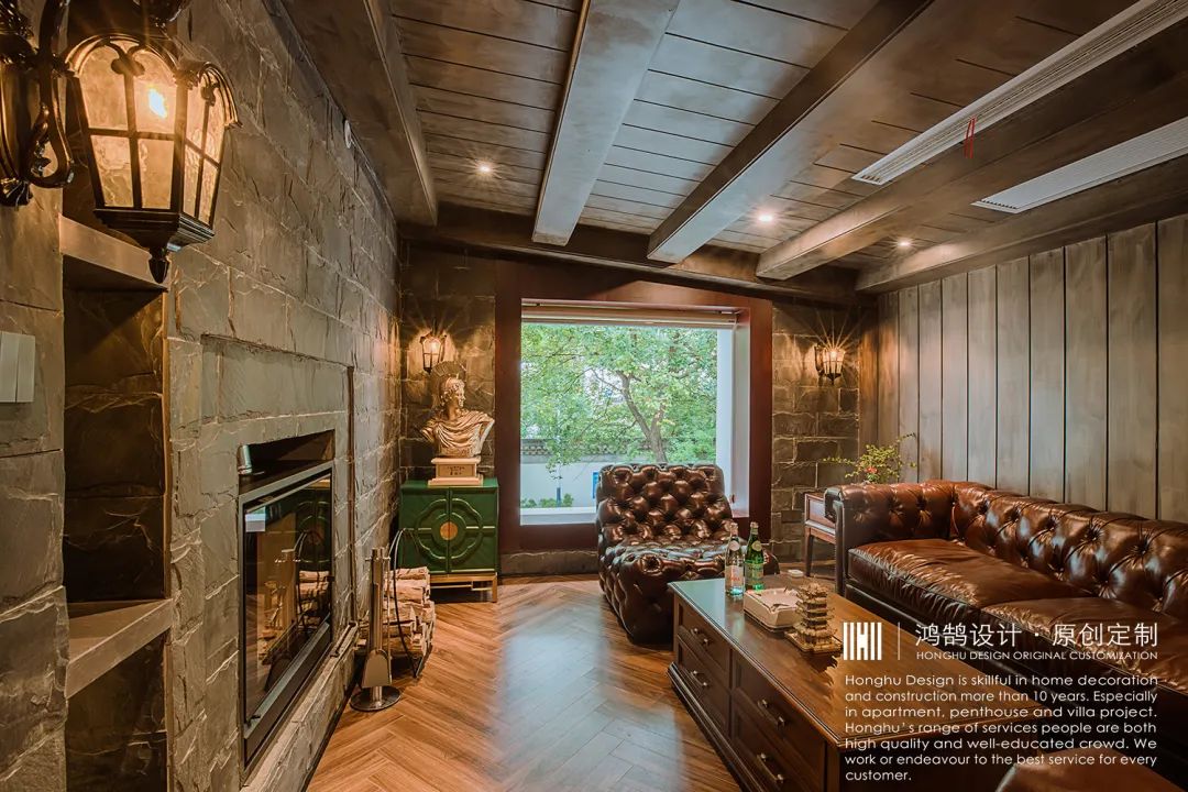 懿茄·青果巷的重金属雪茄清吧丨鸿鹄设计-27