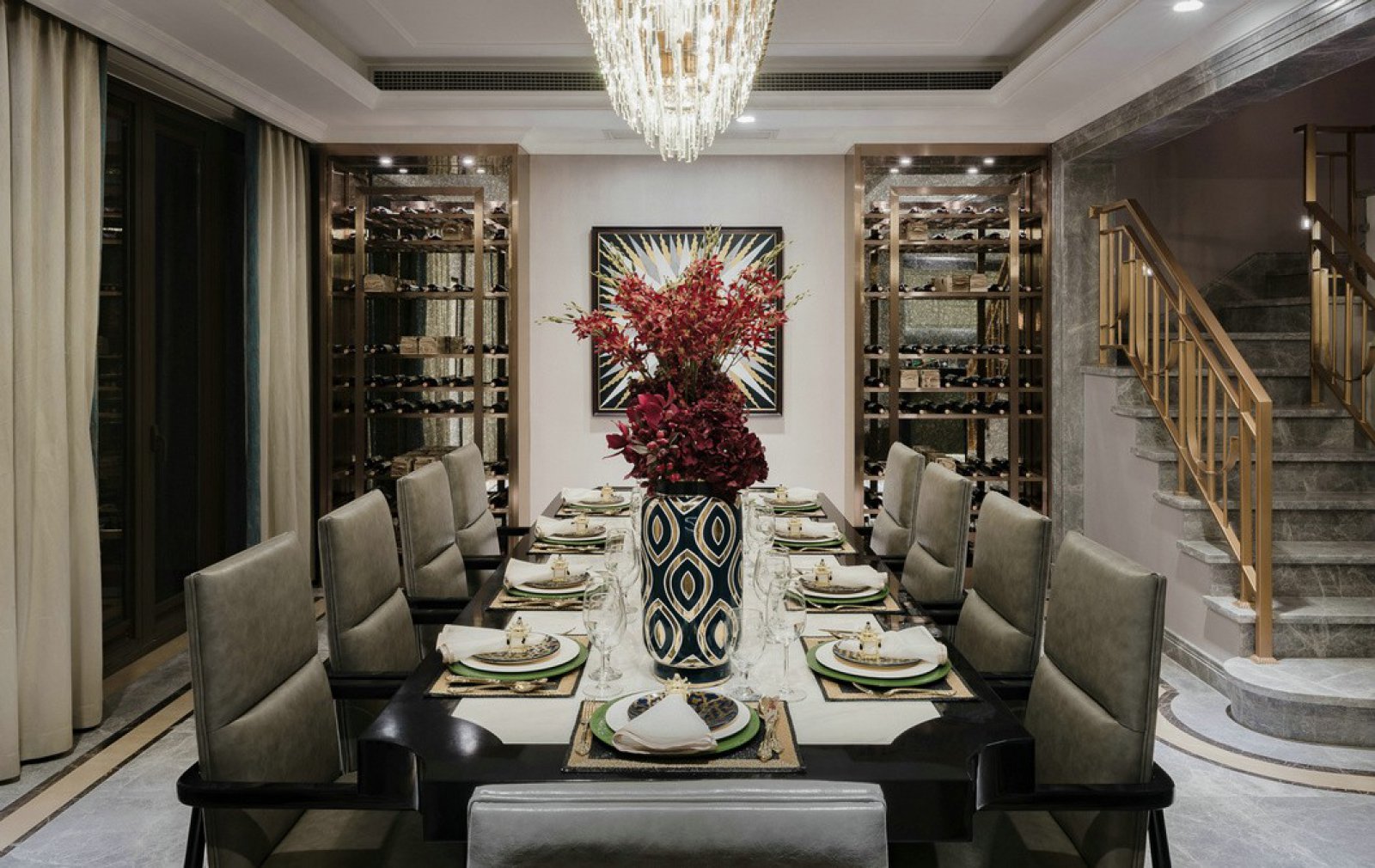 350m²重庆融创金开融府别墅样板间  于计设计-13