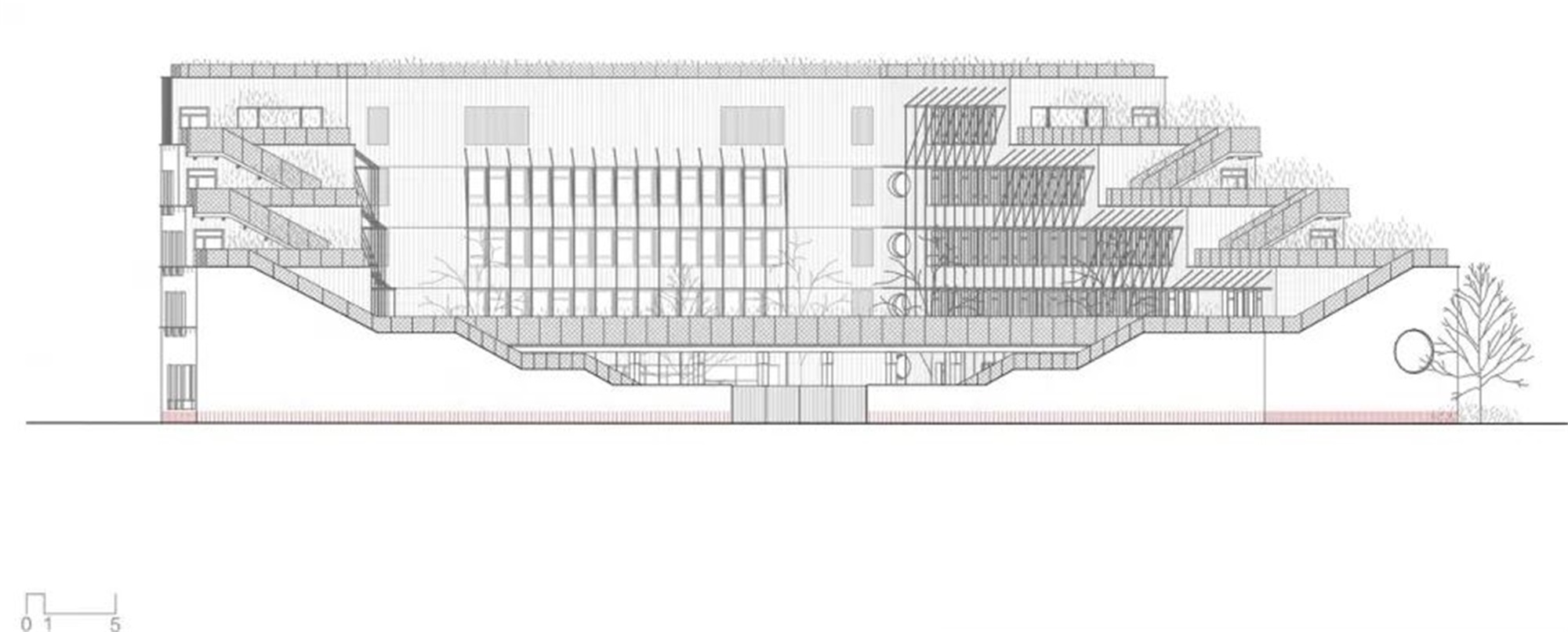 多米尼克·弗洛学校综合体丨法国-90