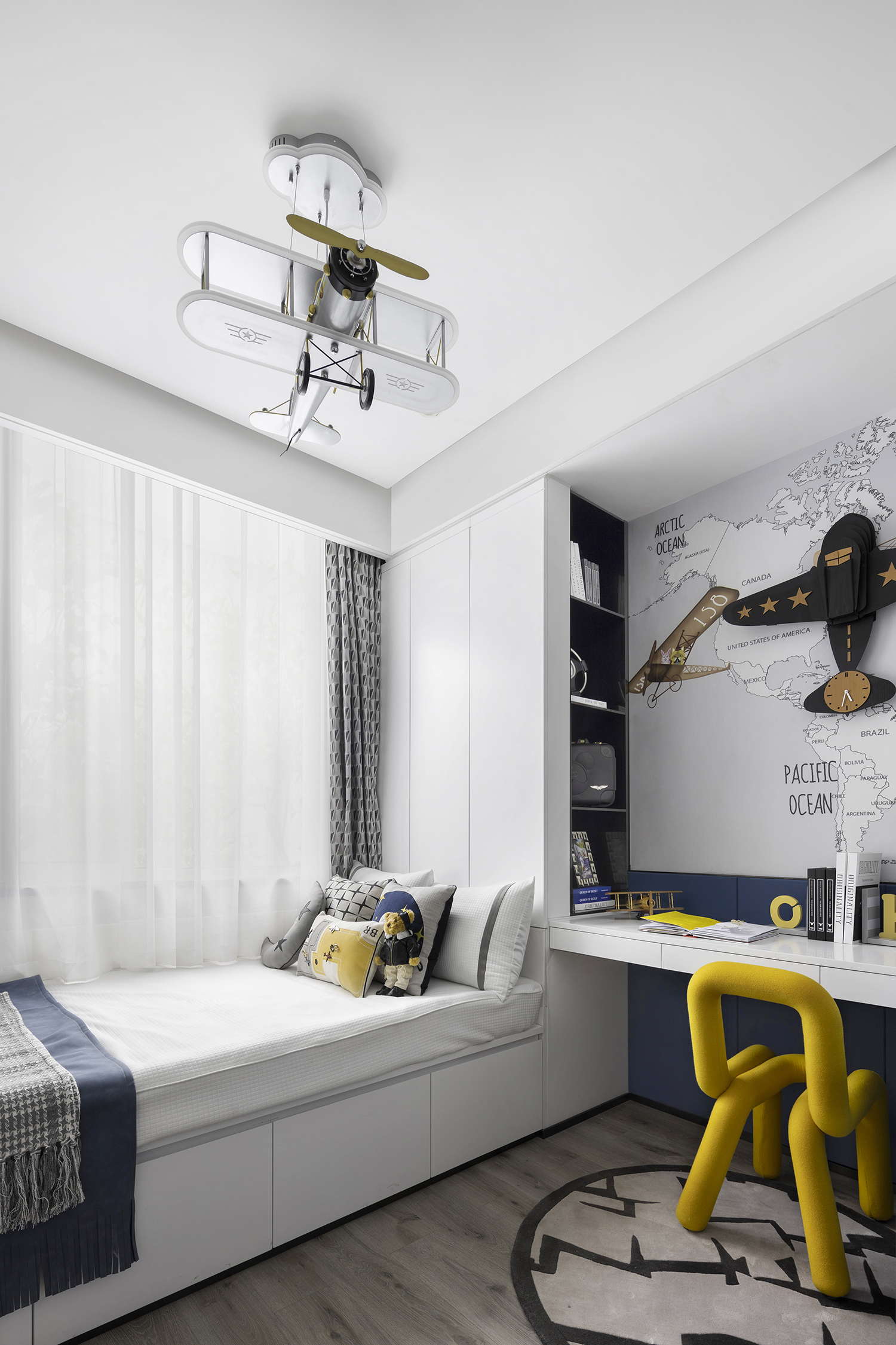 堂悦样板间丨中国烟台丨上海岳蒙设计有限公司-78