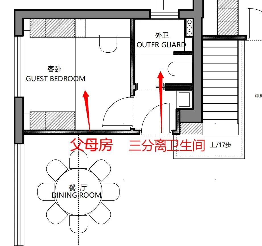 中央公园跃层 | 全明设计，开放式厨房，三分离卫生间-40