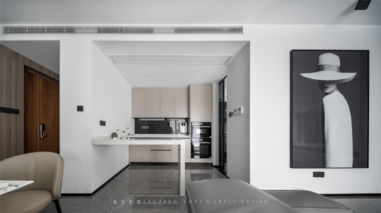简约黑白灰,90 后小姐姐的舒适空间丨中国成都丨钰纺软装-25