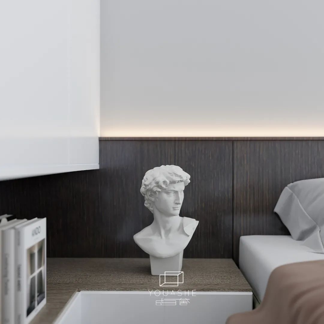 都市世外桃源 · 极简线条的家居艺术丨中国上海丨由舍空间设计-33