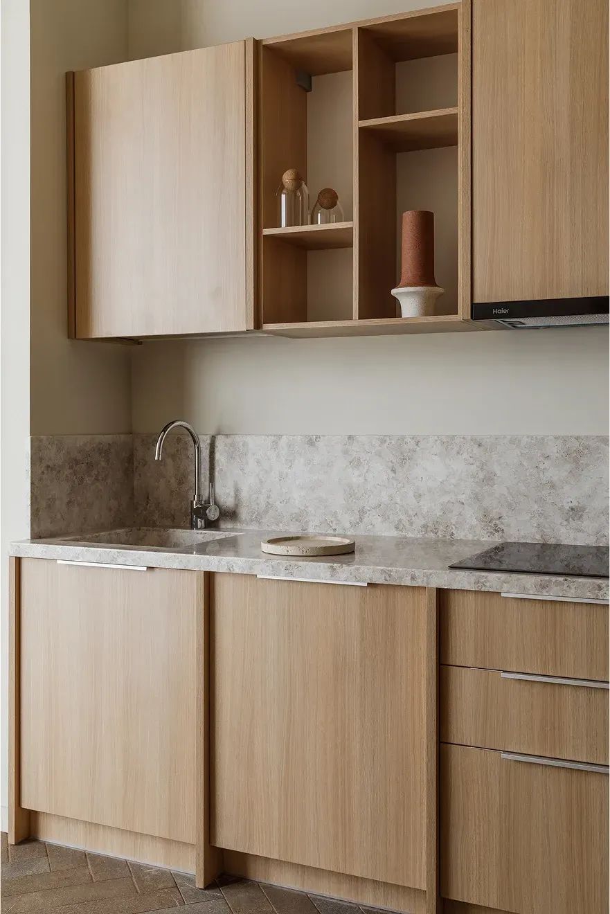 55㎡两人居暖色温馨设计丨Victoria Kalmykova-16