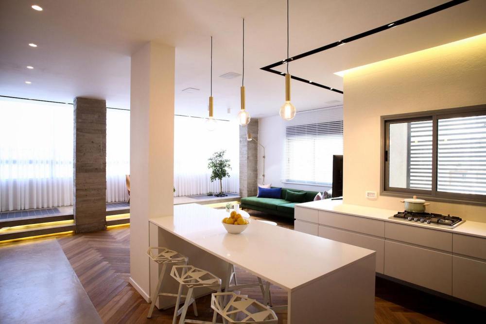 Contemporary Tlv Gordon 8.2 Apartment by Dori Interior Design   CAANdesign  Arch-14