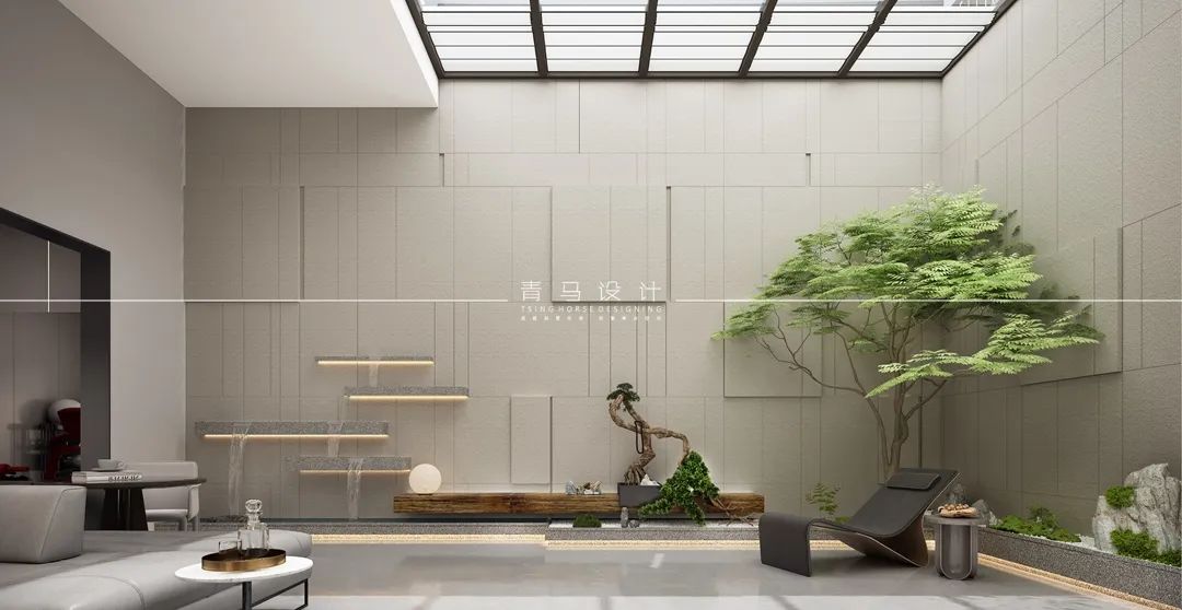 未央金茂府现代下叠别墅设计丨中国西安丨青马别墅设计-31