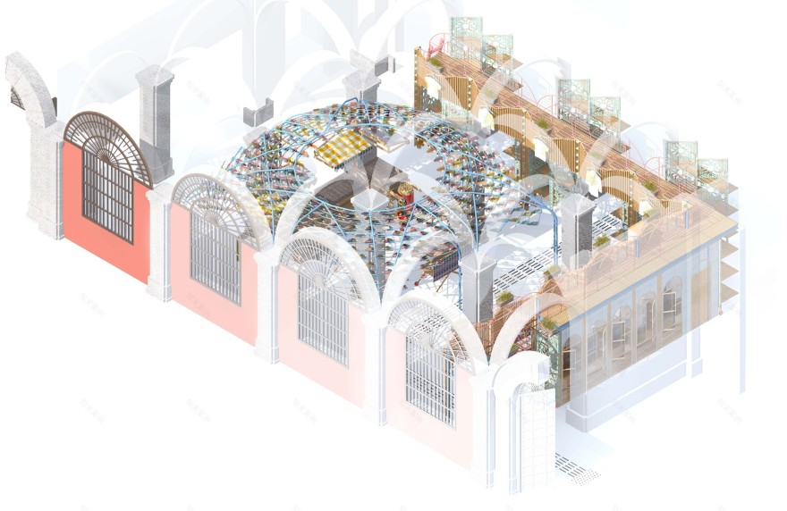 Madrid 地标设计,融合传统与现代的旅游礼品店-6