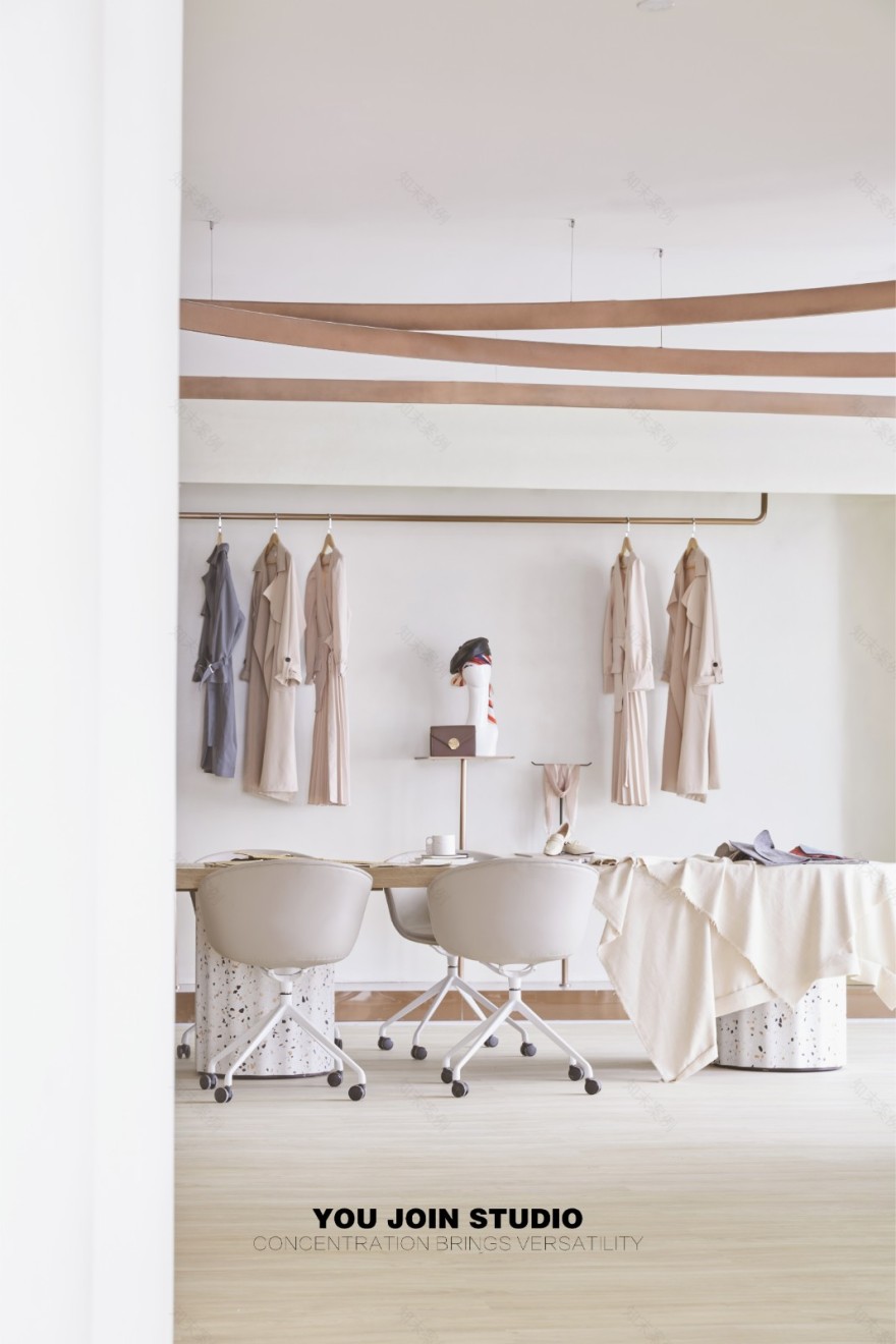 素柔绸纺办公空间设计丨于几设计-15