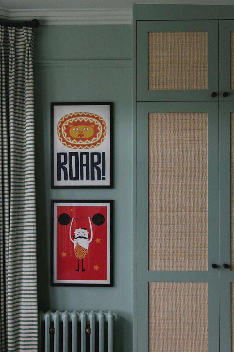 伦敦 19 世纪独特色彩家居，历史韵味与现代气息的完美融合-18