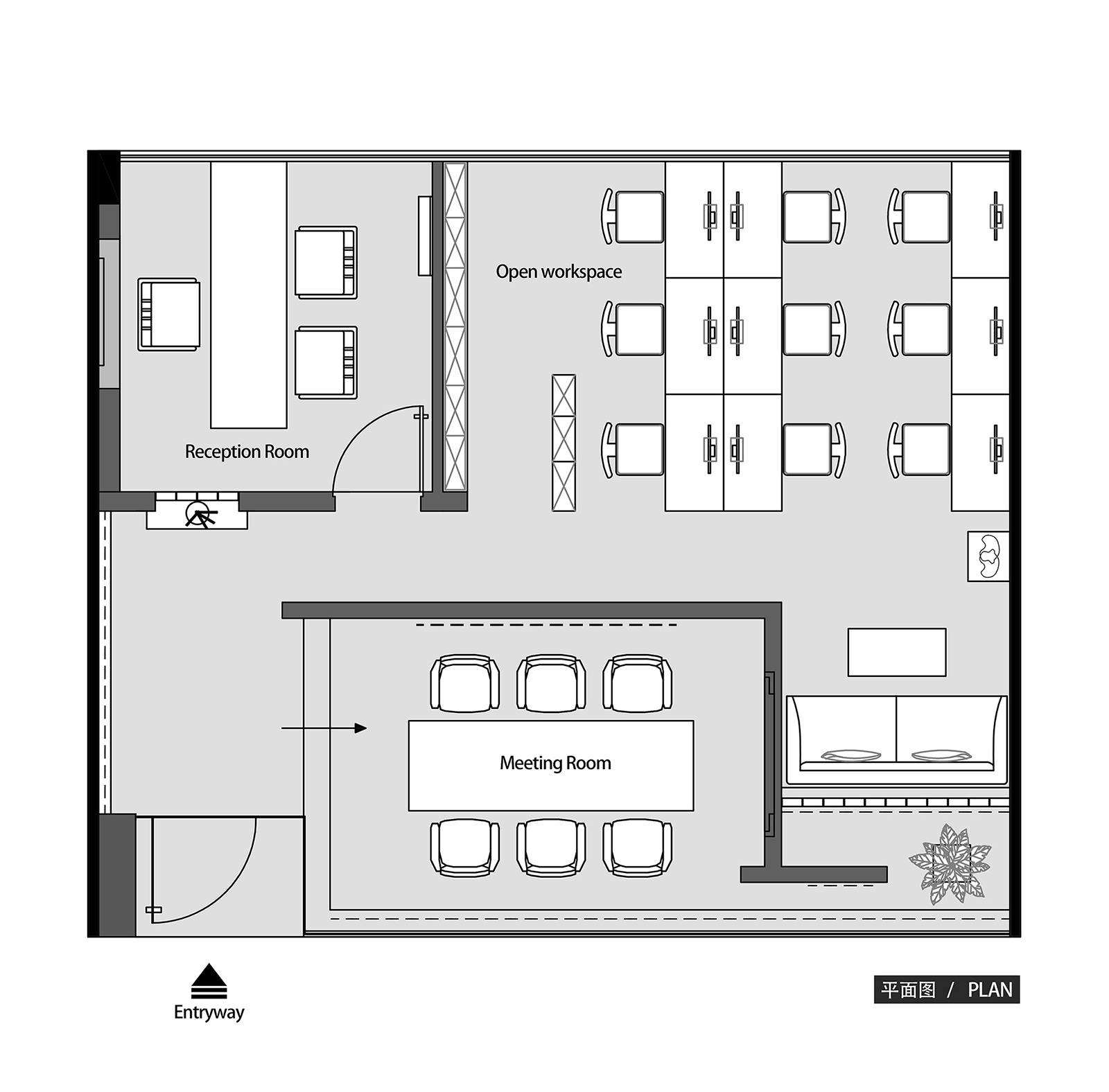 鼎点室内设计办公室丨中国深圳丨DDID 鼎点室内设计-39