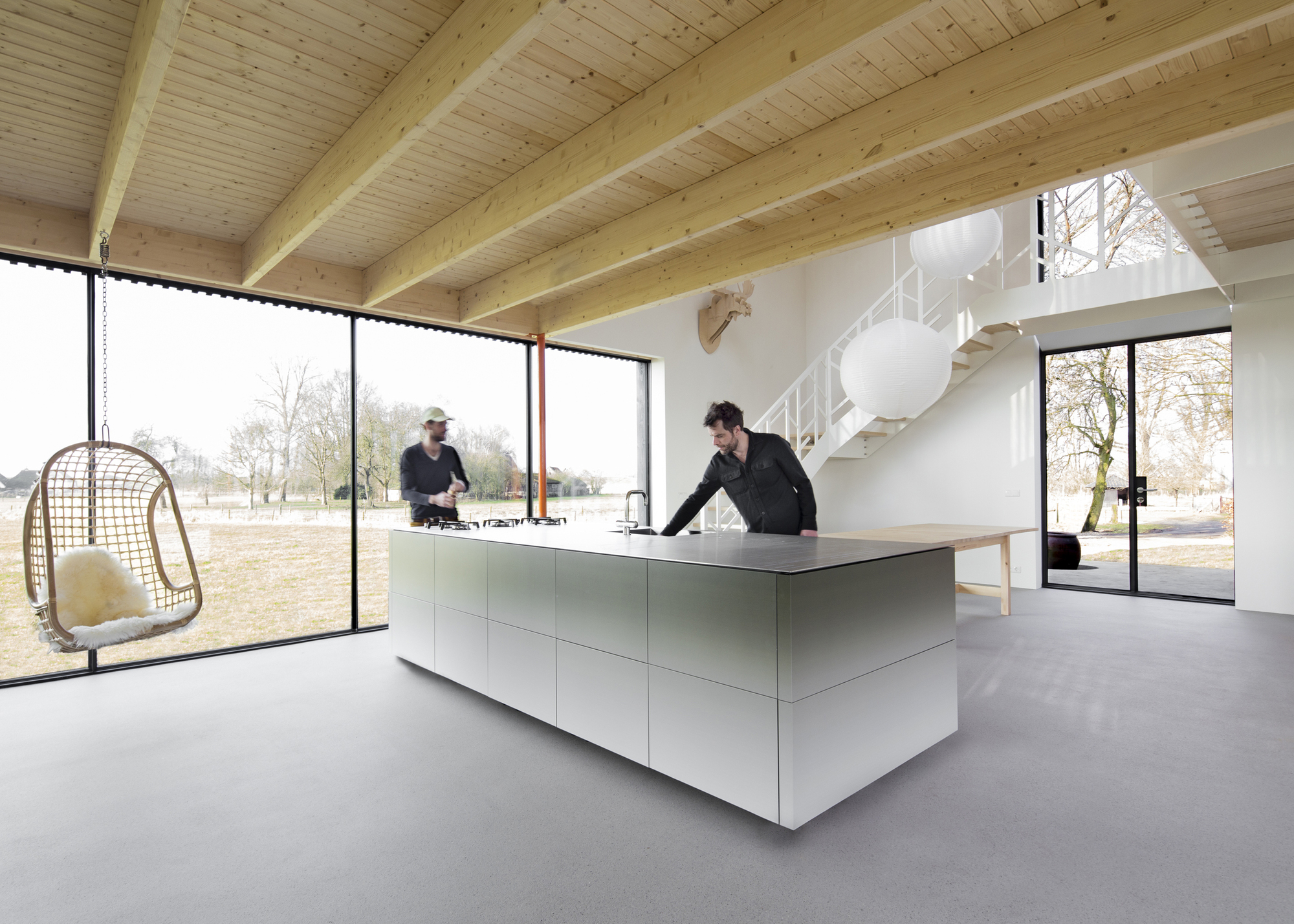 荷兰 Huize Looveld 现代住宅丨Studio Puisto Architects,Bas van Bolderen Architectuur-31