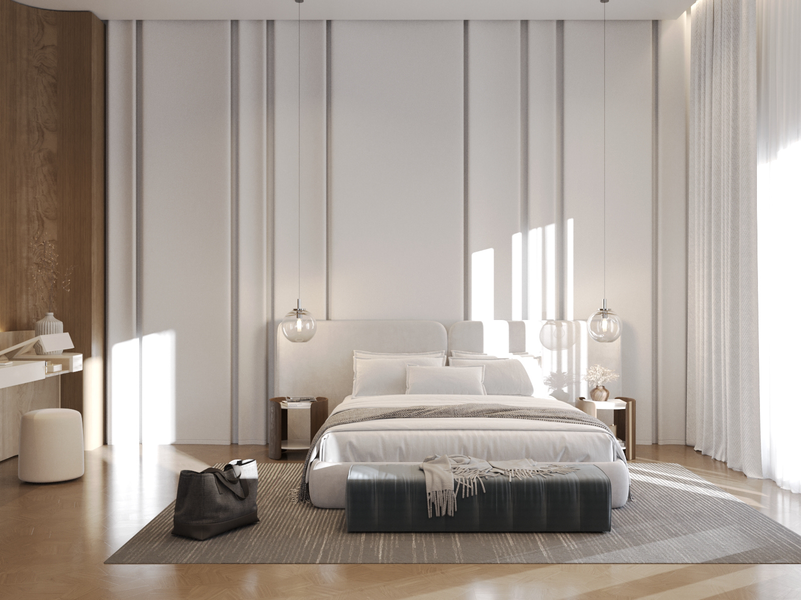 Master Bedroom相关空间设计-2