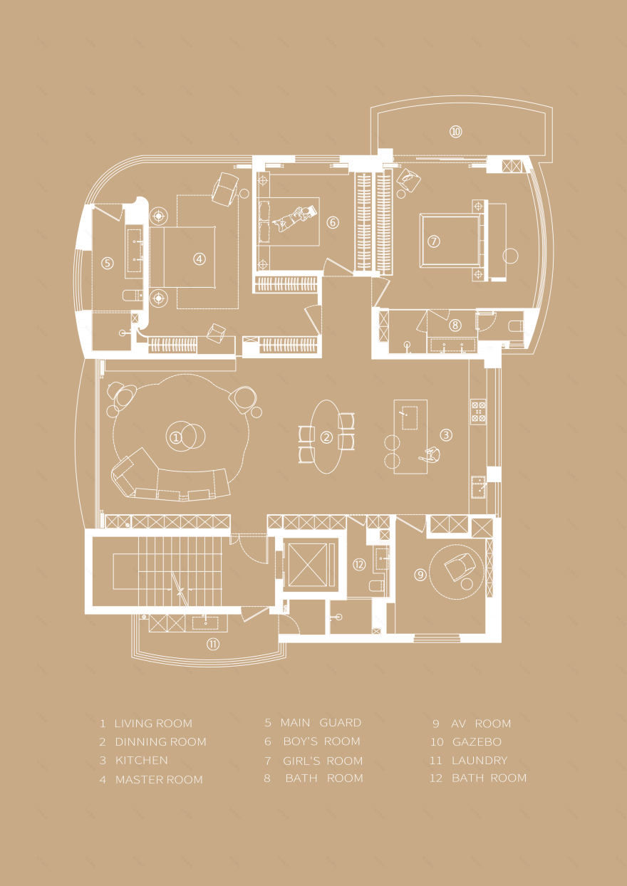 福州潮牌主理人的家丨中国福州丨北城梁筑-73