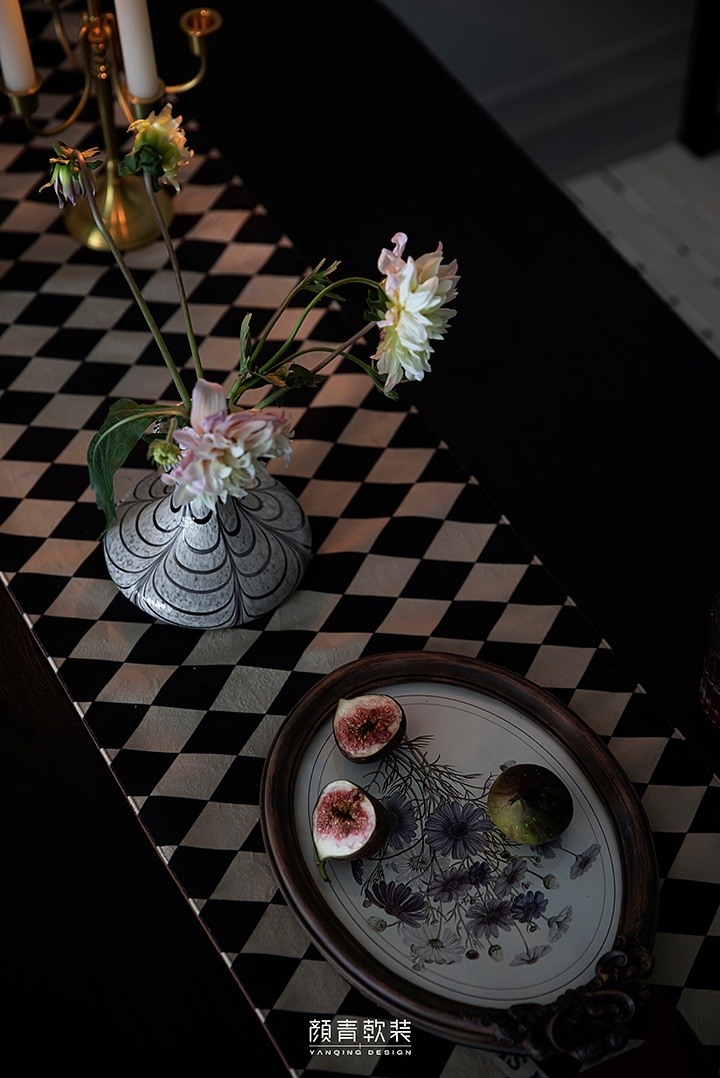 杭州华夏四季复古电影质感生活空间丨中国杭州丨颜青软装-23