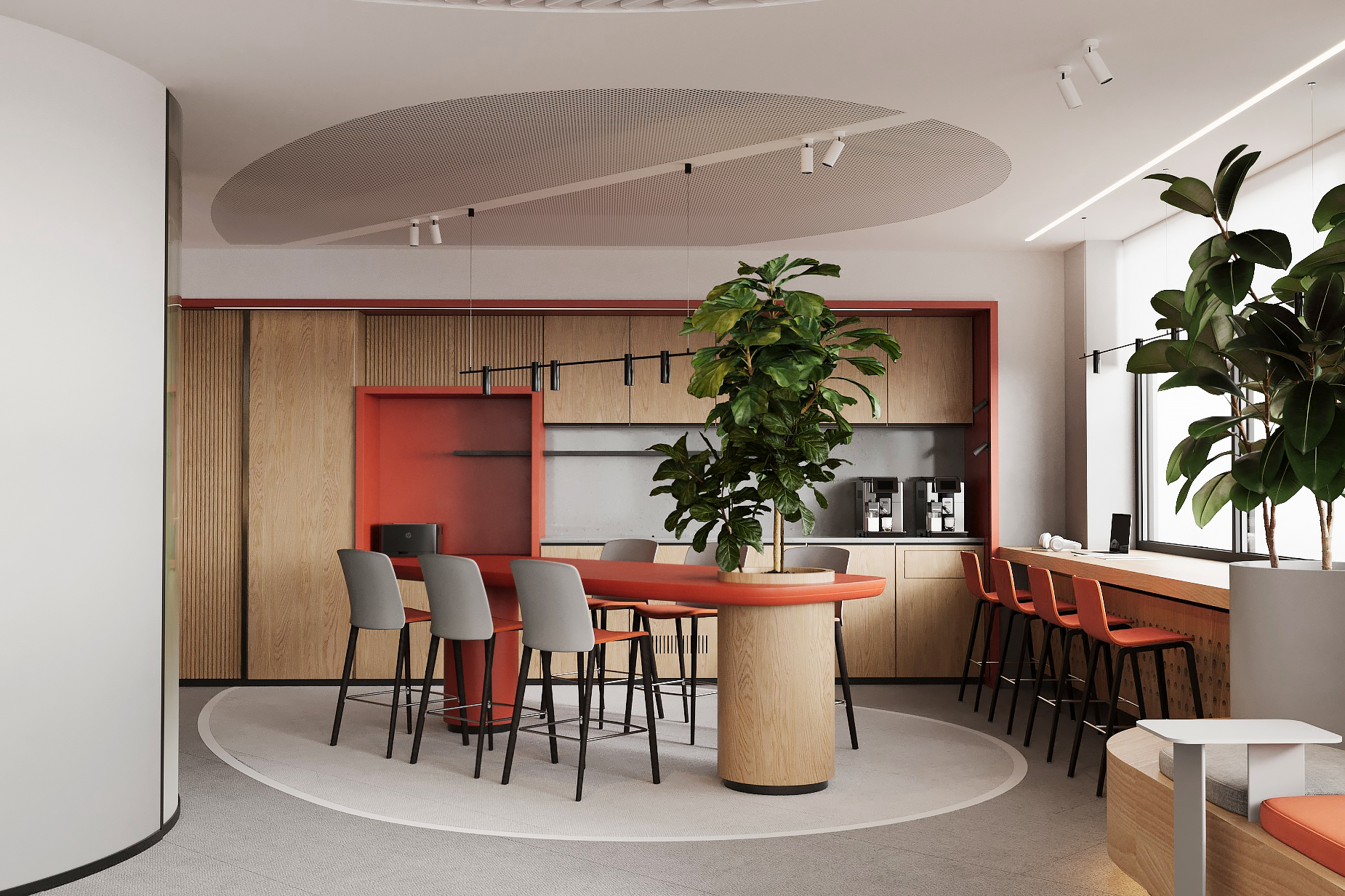 IT 公司多功能办公空间设计项目丨俄罗斯圣彼得堡丨Архитектурное бюро ZARYA-14