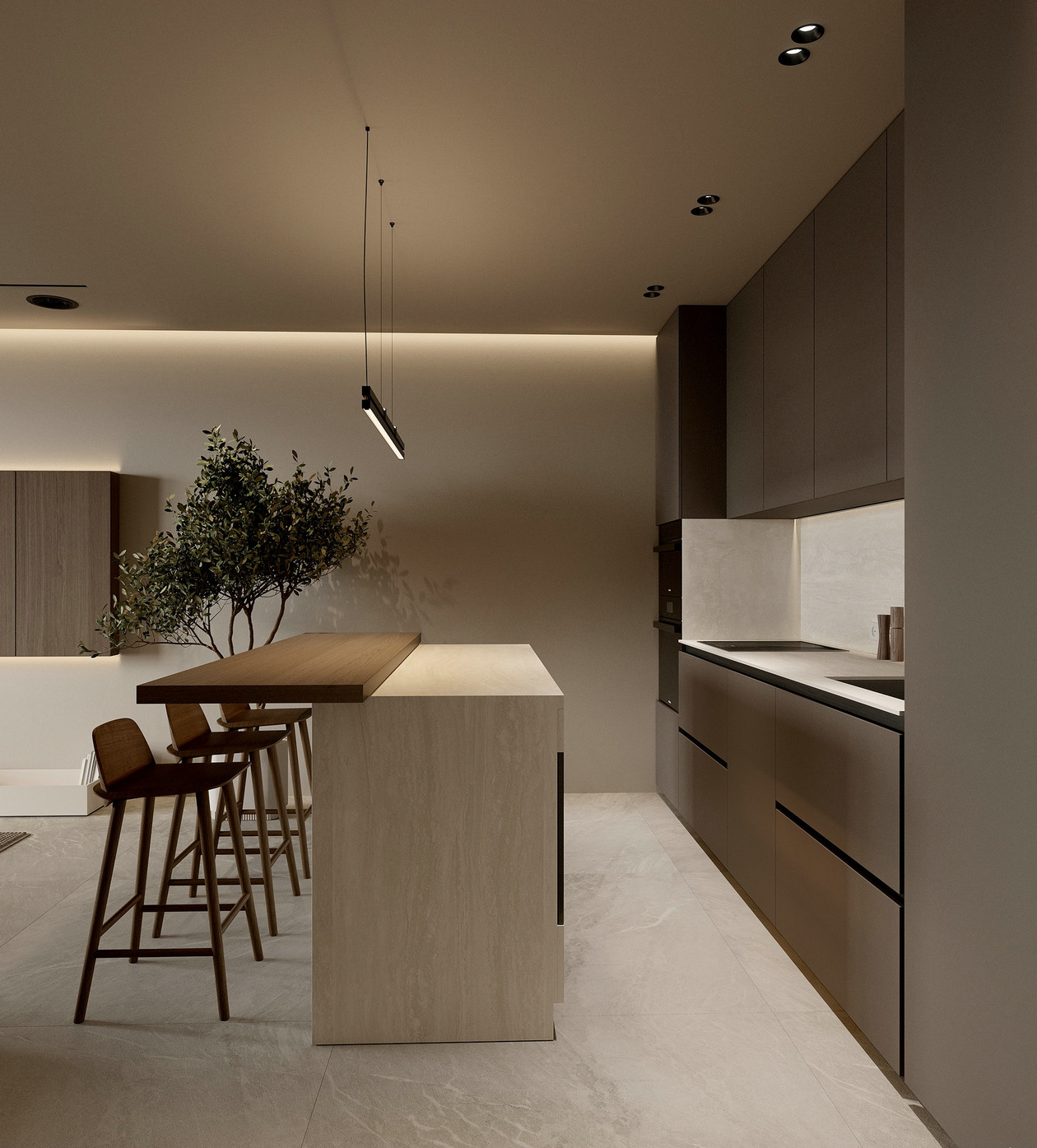 原木+高级黑 既精致又有细节-11