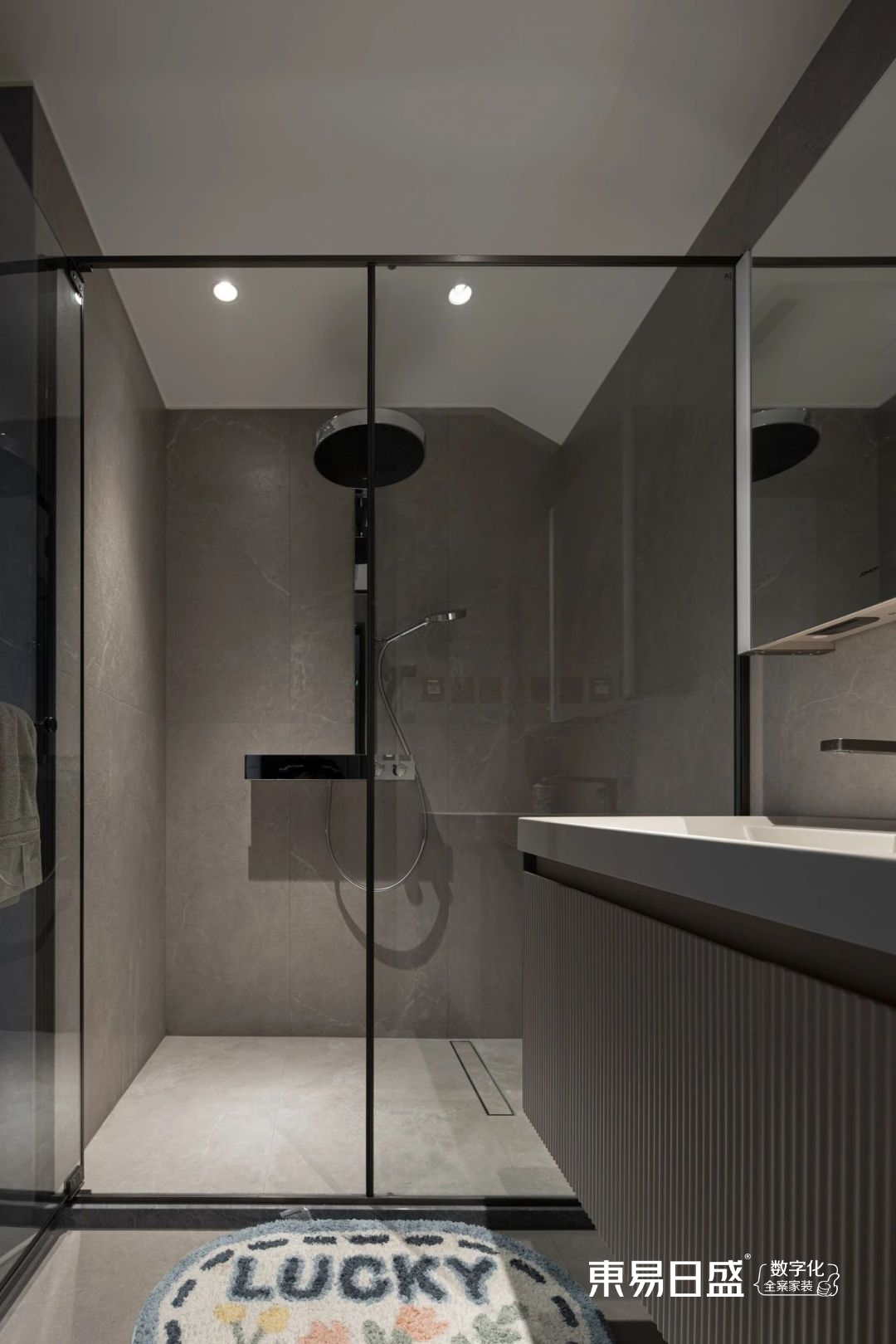 280平现代风复式装修，新中式元素巧妙融合，档次瞬间翻倍-64