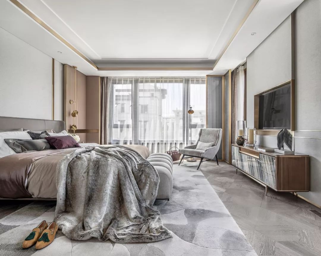 轻奢样板间设计，打造唯美空间的摩登时尚  博思韦珥-22