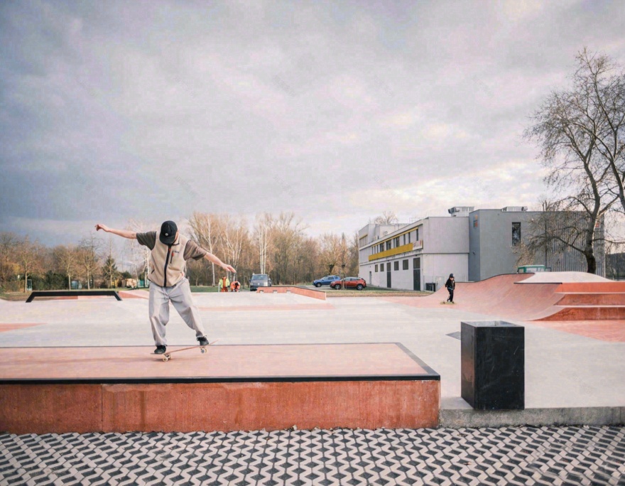 捷克什捷季滑板公园丨U,U studio-36