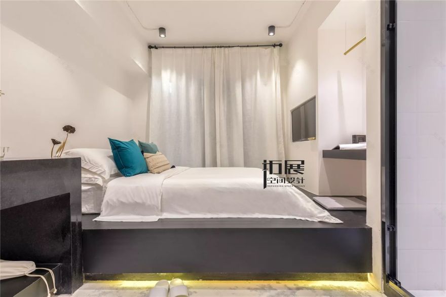 时代豪苑 — 60㎡名宿,前卫炫酷黑白灰-42