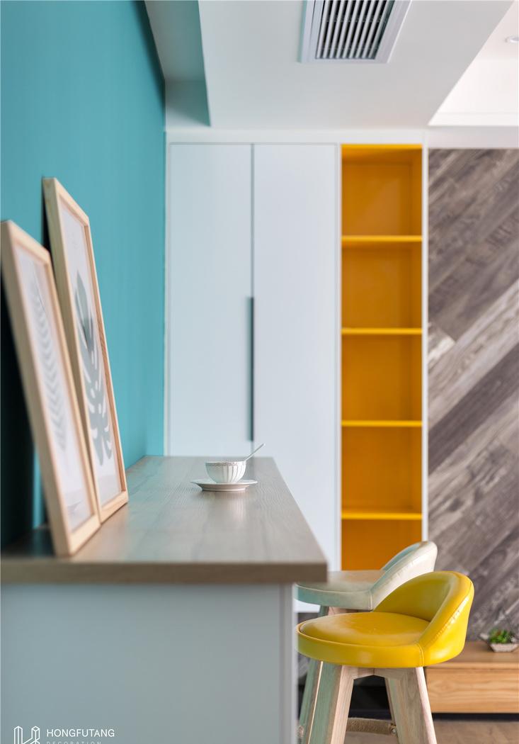 海洋风家庭空间,打造温馨互动生活-14