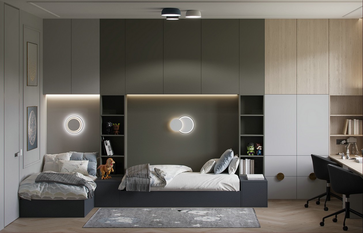 100㎡小空间设计，原来小空间也可以这么美！-8