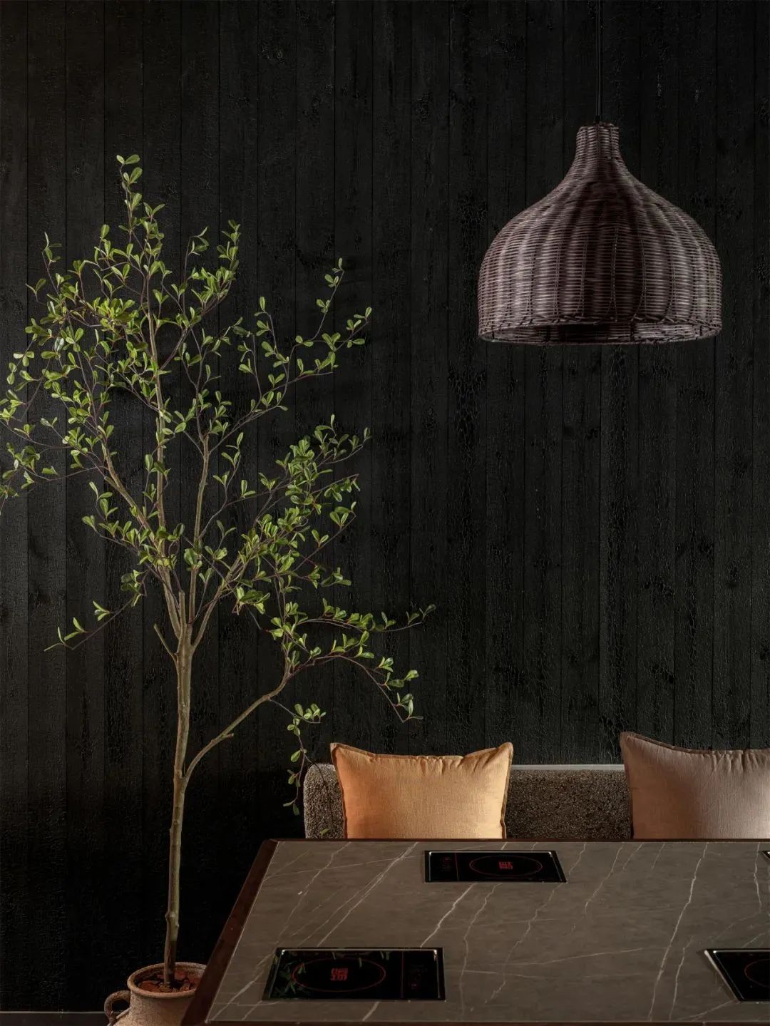 暖场肥牛火锅丨中国沈阳丨尽境空间设计-64