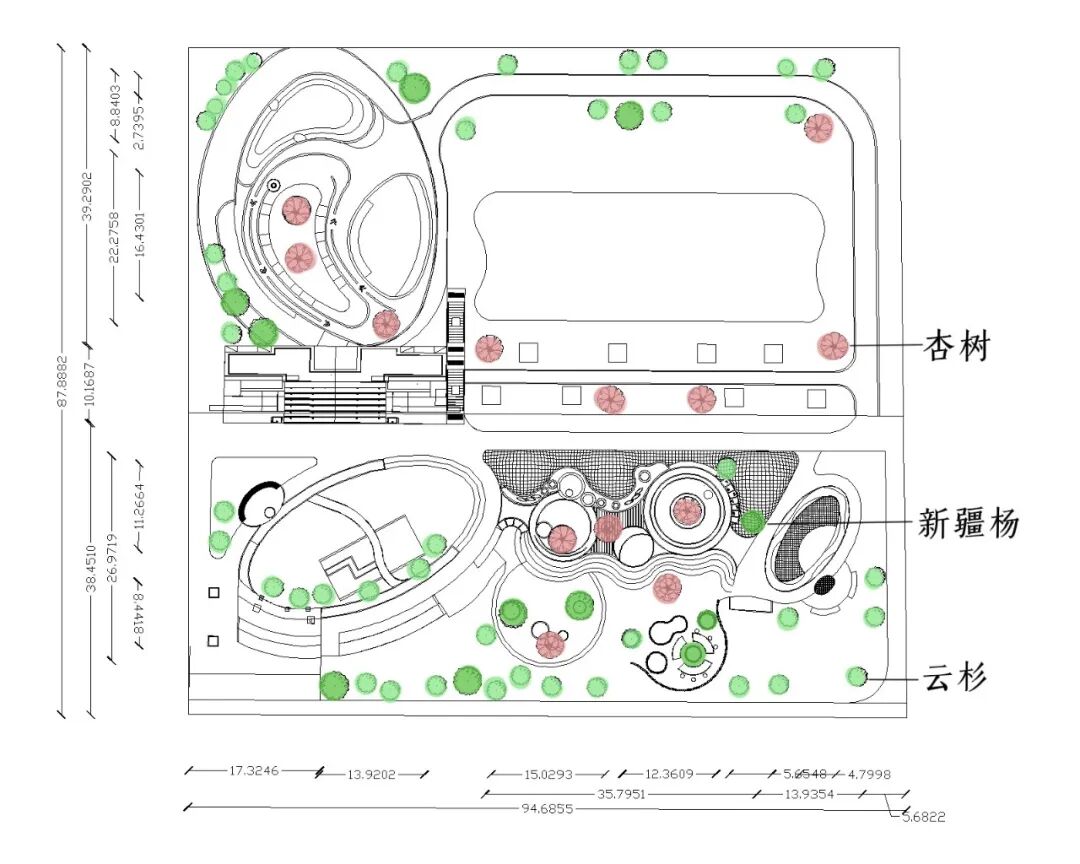 不织布也能做景观毕设？历史故事/民间习俗+田野的植物色彩相结合！以“杏花节”为主题设计的全龄友好活动公园-96