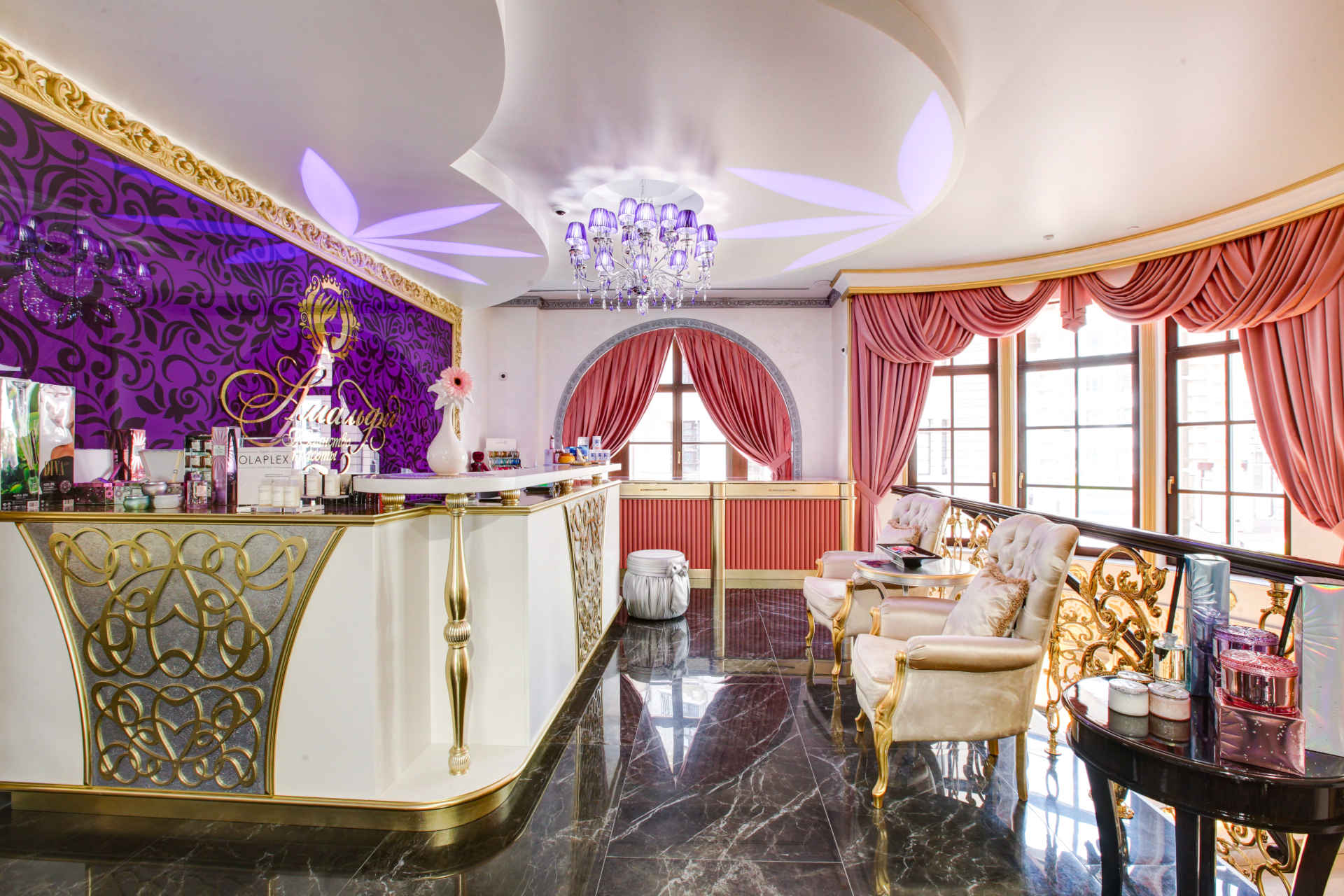 ЖК Итальянский Квартал美容沙龙设计项目丨俄罗斯莫斯科-10