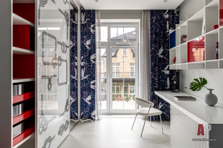 波罗的海带节日氛围的三层艺术装饰风格联排别墅丨俄罗斯加里宁格勒丨Чашкина Алена（恰什金娜·阿琳娜）-37