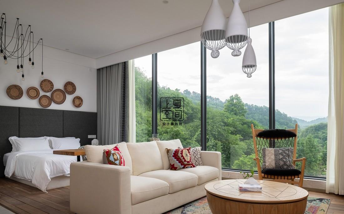 山间民宿"天空之镜",自然与空间的完美融合-17