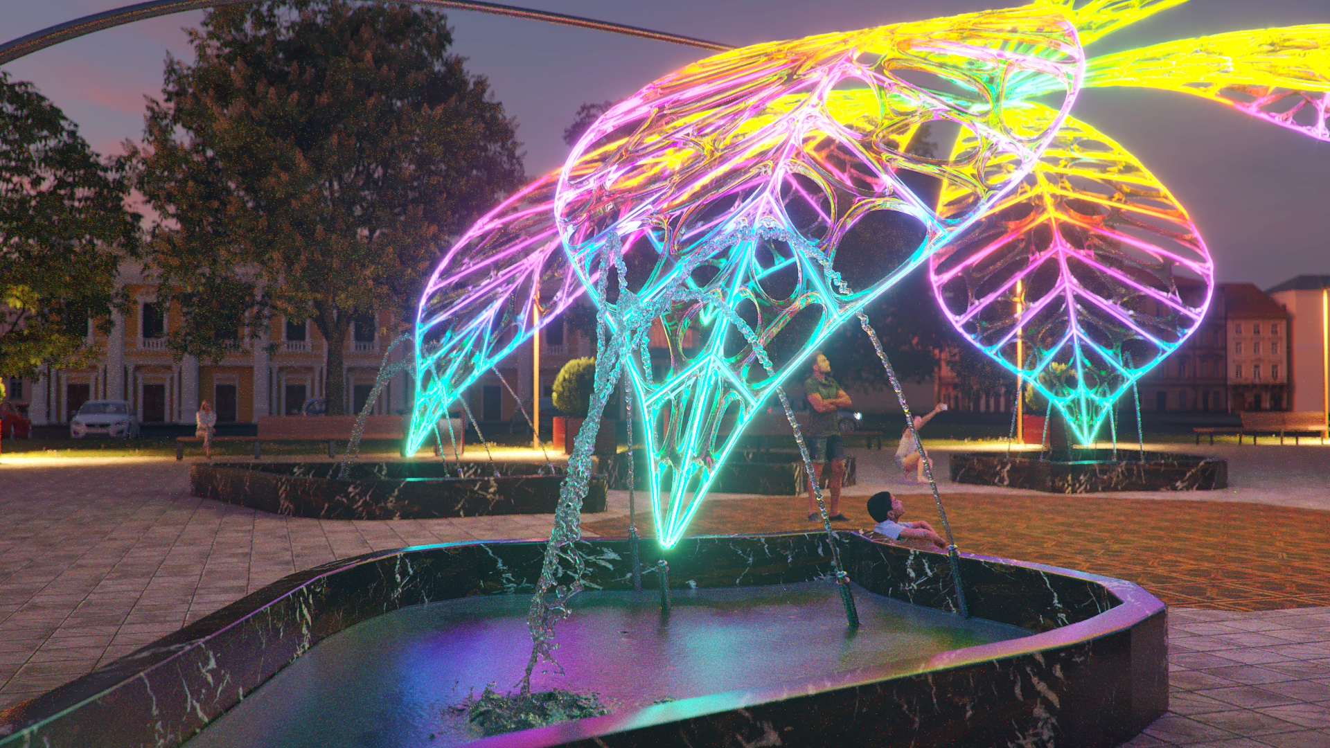 文化广场 板栗喷泉丨UkraineKyiv-14