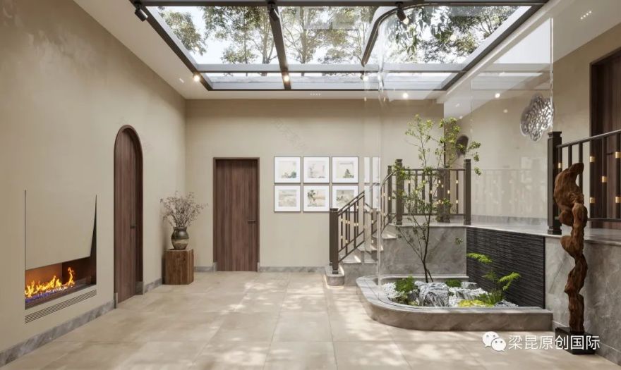 枝江私房侘寂风室内设计丨梁昆,王妞-8