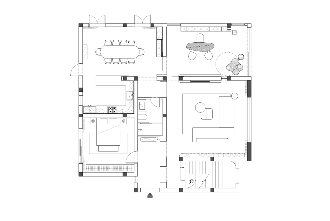 鲸山别墅丨中国丨时光筑造空间设计-142