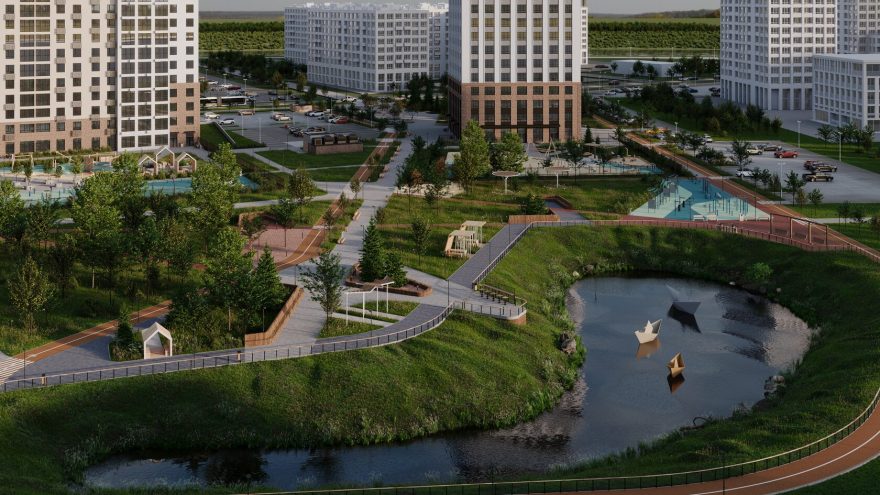 ЖК Акватория设计与美化项目丨俄罗斯秋明-0