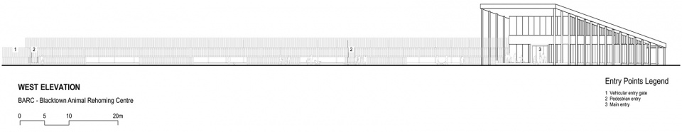 黑镇动物收容中心丨澳大利亚悉尼丨Sam Crawford Architects-67