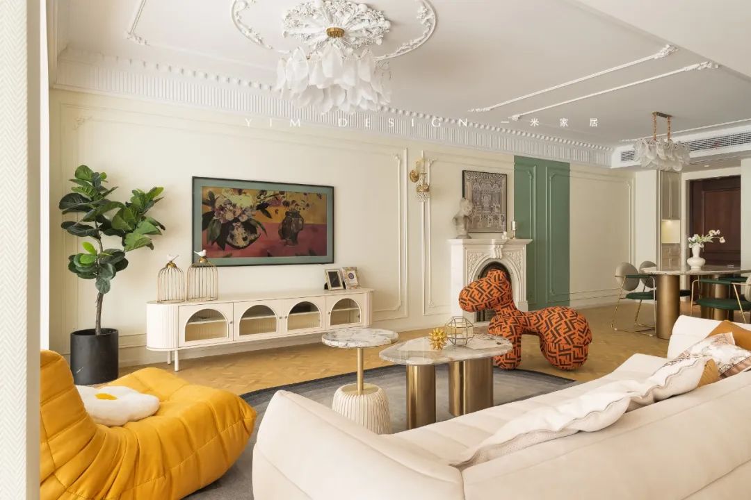 普罗旺斯阳光 · 120㎡奶油法式自在居所丨戚树芬-17