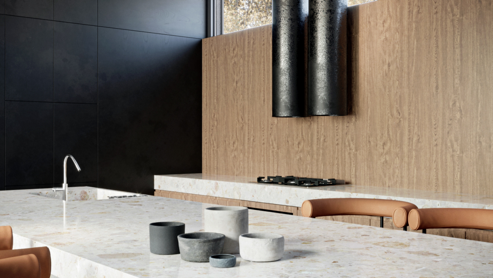 Open kitchen, Dining area-0