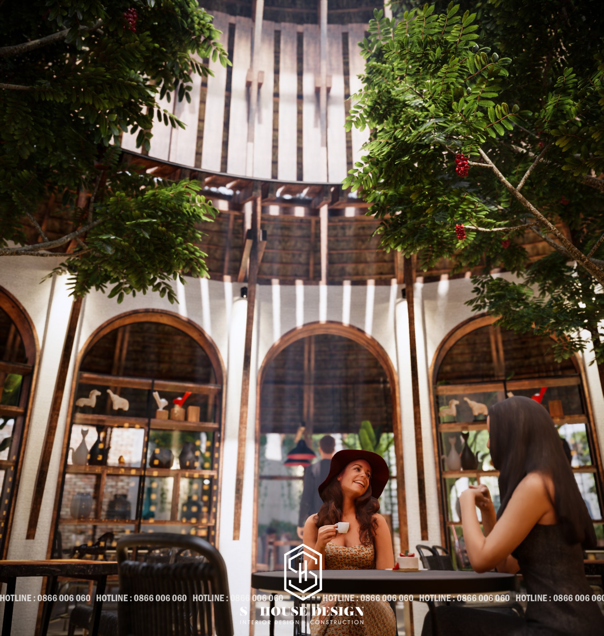 巴厘岛风格咖啡店丨SHouse 公司-12